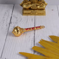 Hariaura Hanuman Gada | Sacred Bajrang Bali Gada for Car Dashboard, Home Temple & Pooja | Symbol of Strength, Protection & Courage | Spiritual Decor & Gift