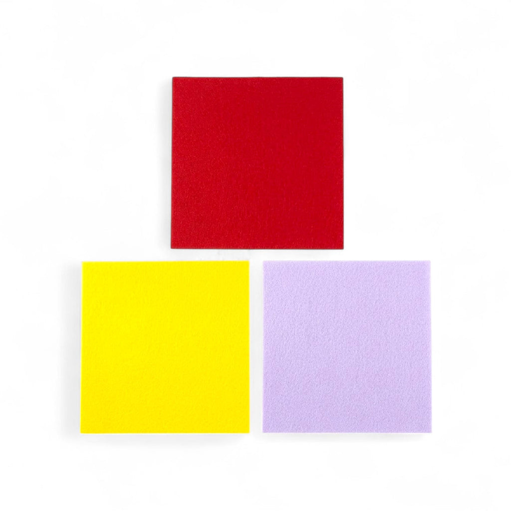 Hariaura Plain Vastra for Pooja Set of 9 (3 Red, 3 White, 3 Yellow) | Cotton Vastra for God Idols, Mandir & Rituals | Devotional Cloth for Pooja, Murti Decoration & Temple Use